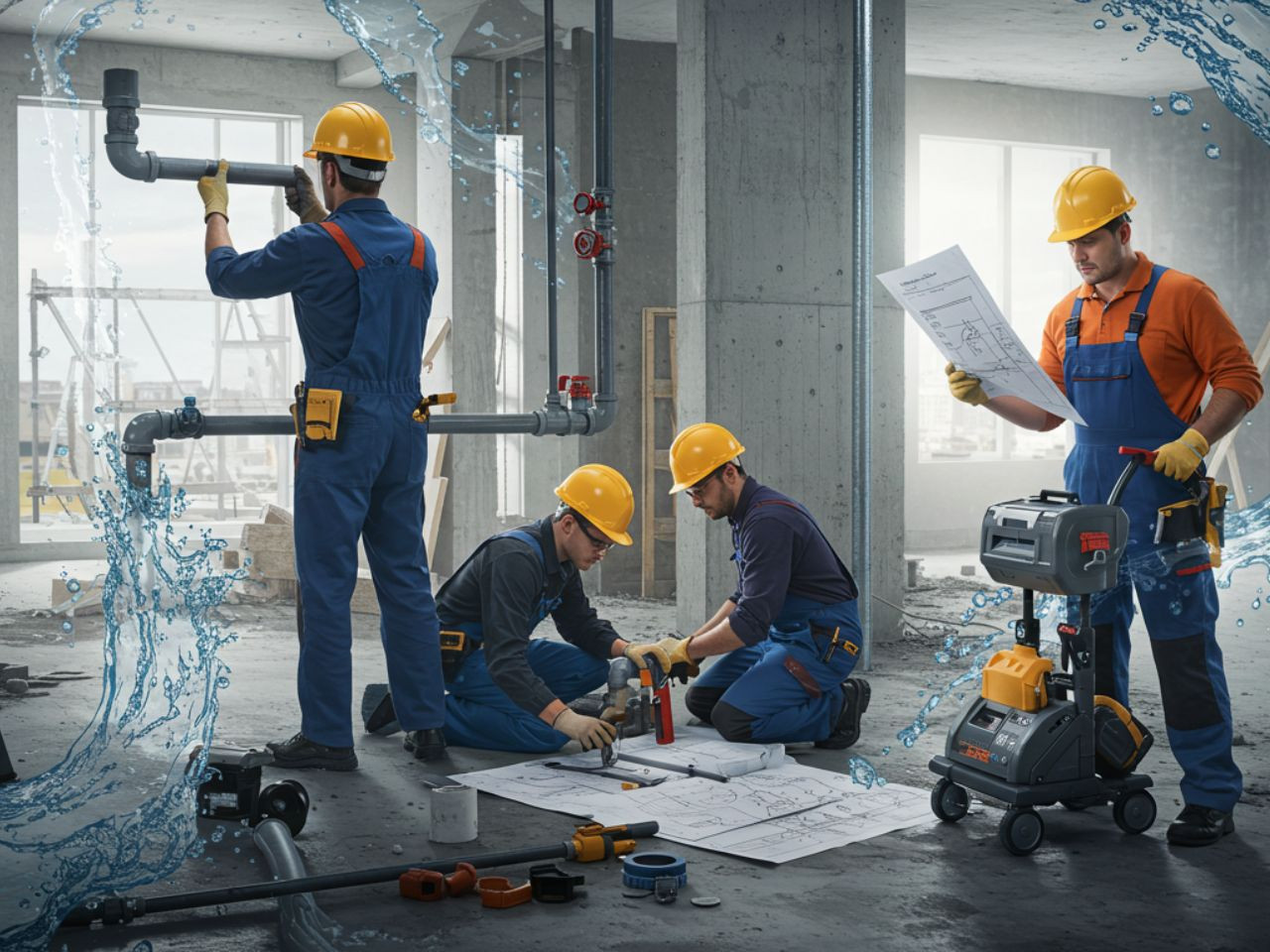 plumbing-installation-new-buildings